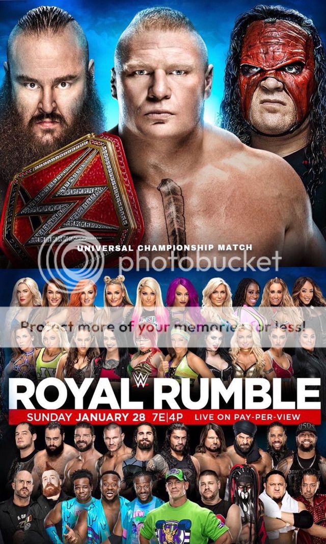Check Out The WWE Royal Rumble Poster 411MANIA